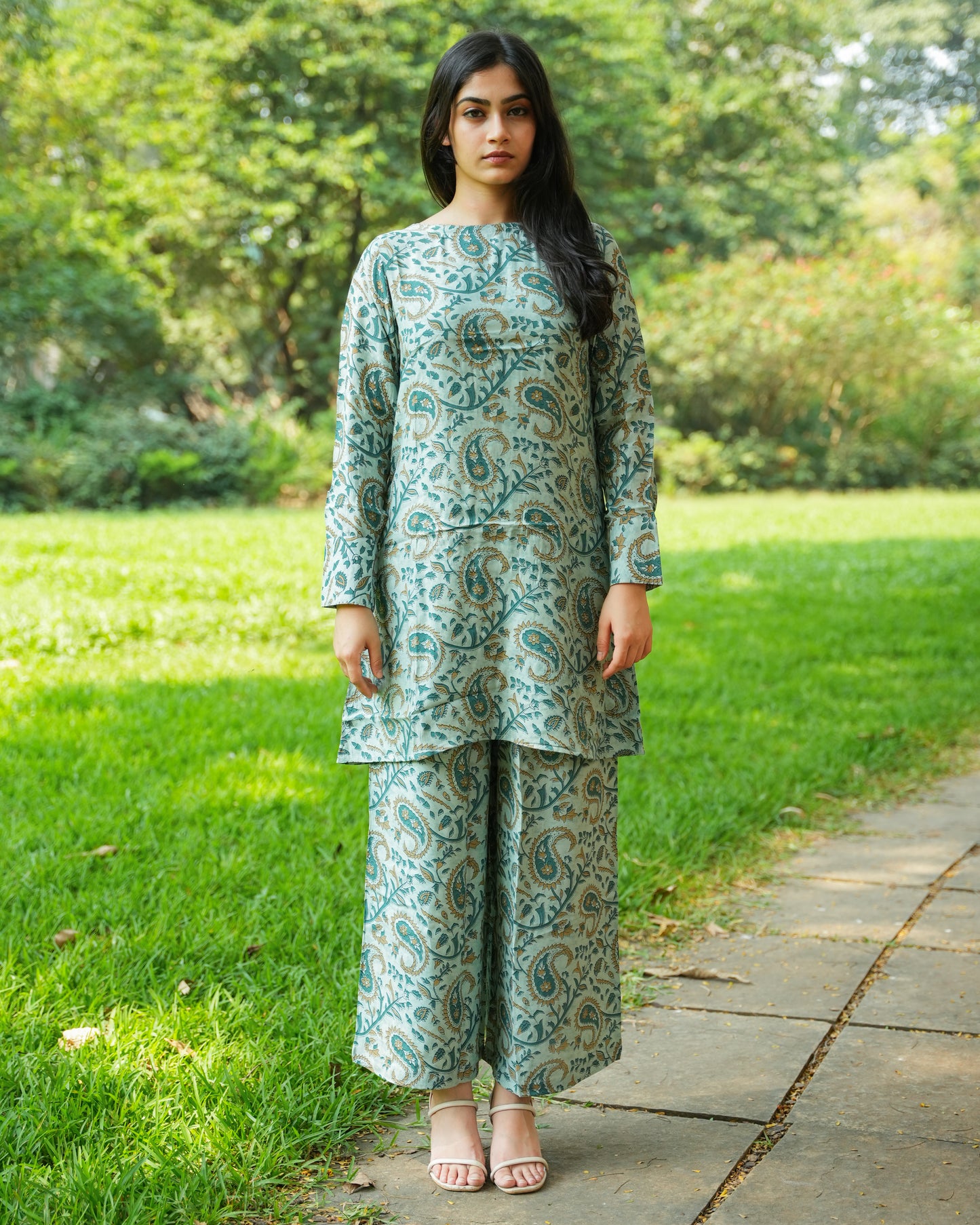 Modal Silk Kurtha -Luxurious Elegance