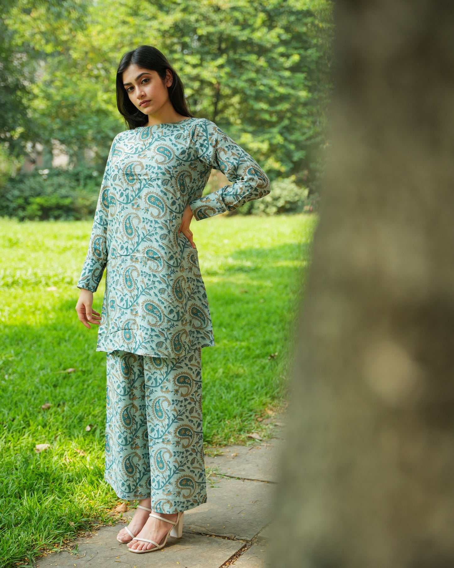 Modal Silk Kurtha -Luxurious Elegance